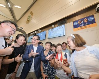 皇崗口岸社區體驗日 鄧炳強：市民反應正面